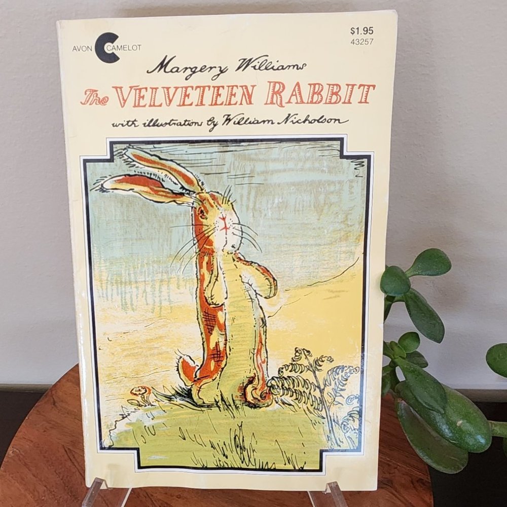 Vintage, Margery Williams, Velveteen Rabbit, 1975, Paperback Book, Easter, Gift